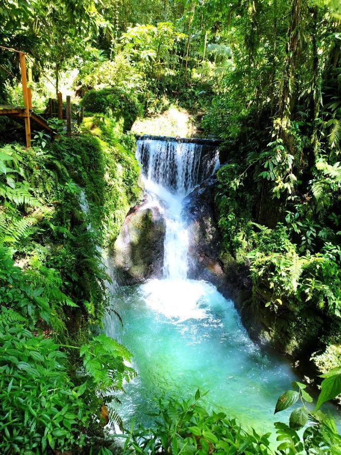 Pozas Y Cascadas La Presa Rio Cuarto ภายนอก รูปภาพ