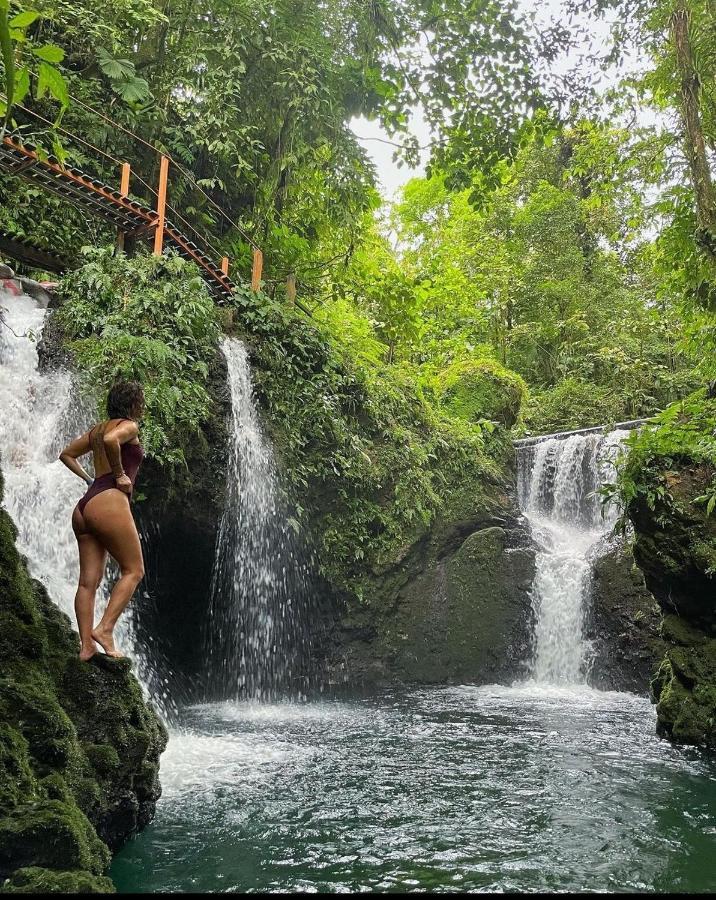 Pozas Y Cascadas La Presa Rio Cuarto ภายนอก รูปภาพ
